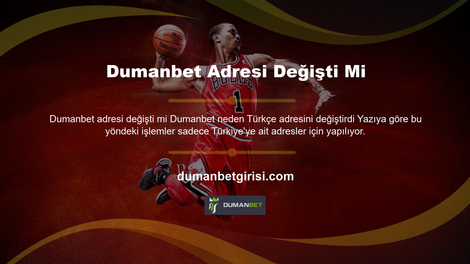 Peki Dumanbet Türkiye'deki adresini neden değiştirdi Şirket Türkiye'de kayıtlı değil