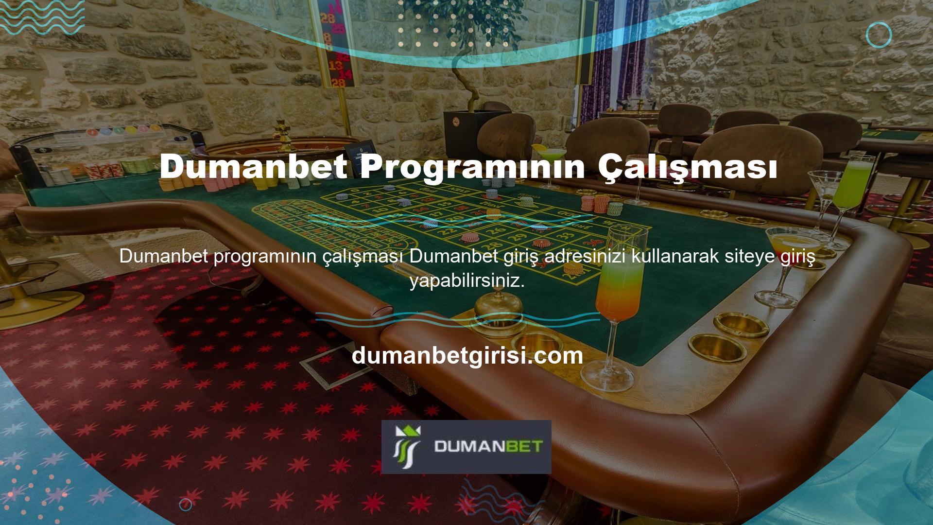Dumanbet yeni bir giriş adresi sitesidir ve çoğu oyuncu için en popüler sitelerden biridir