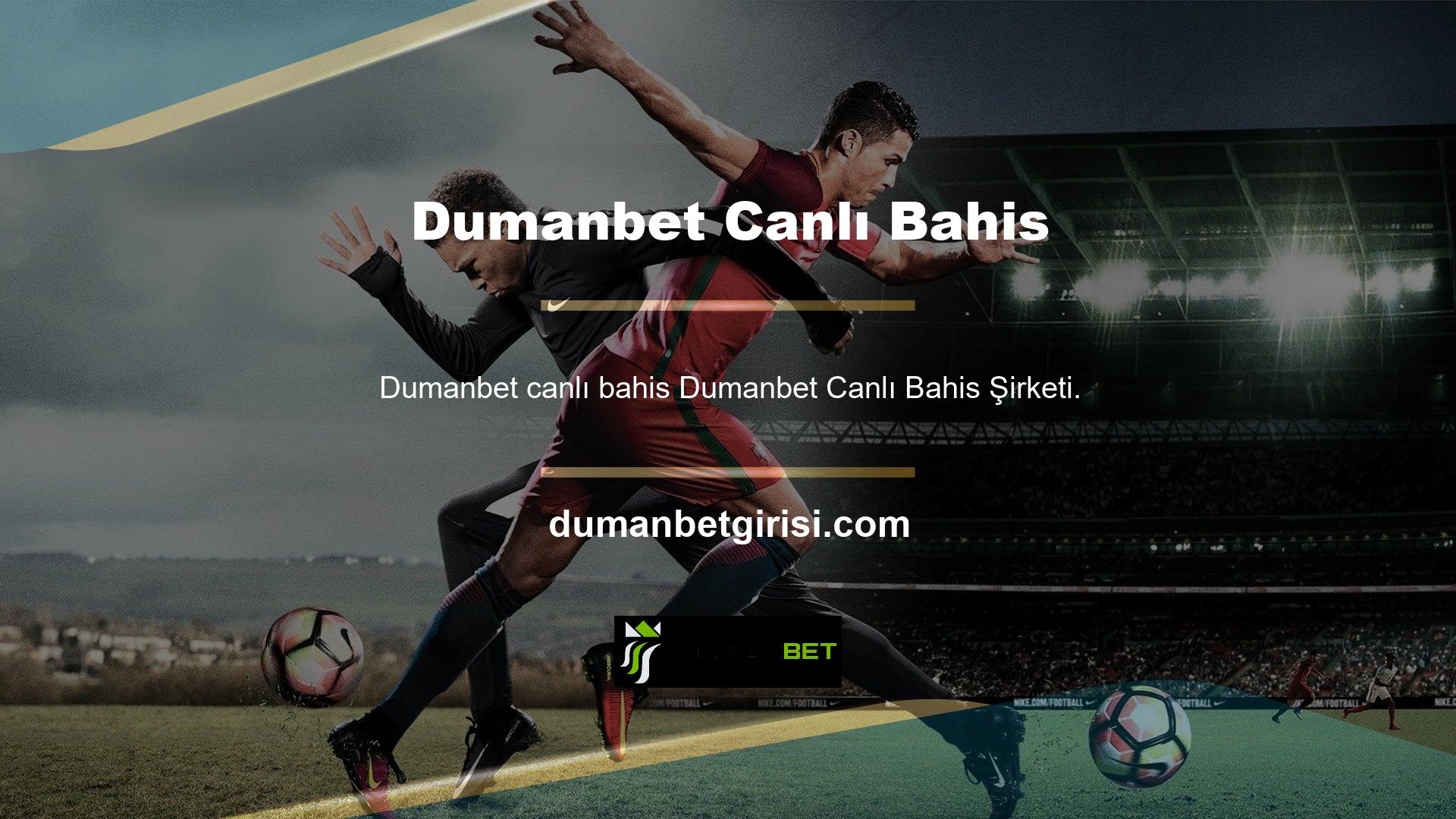 Dumanbet Live Betting Company, tüm yatırım planları ve eski oyuncu bonusu kampanyaları için yeni bir oyuncu karşılama bonusu sunar