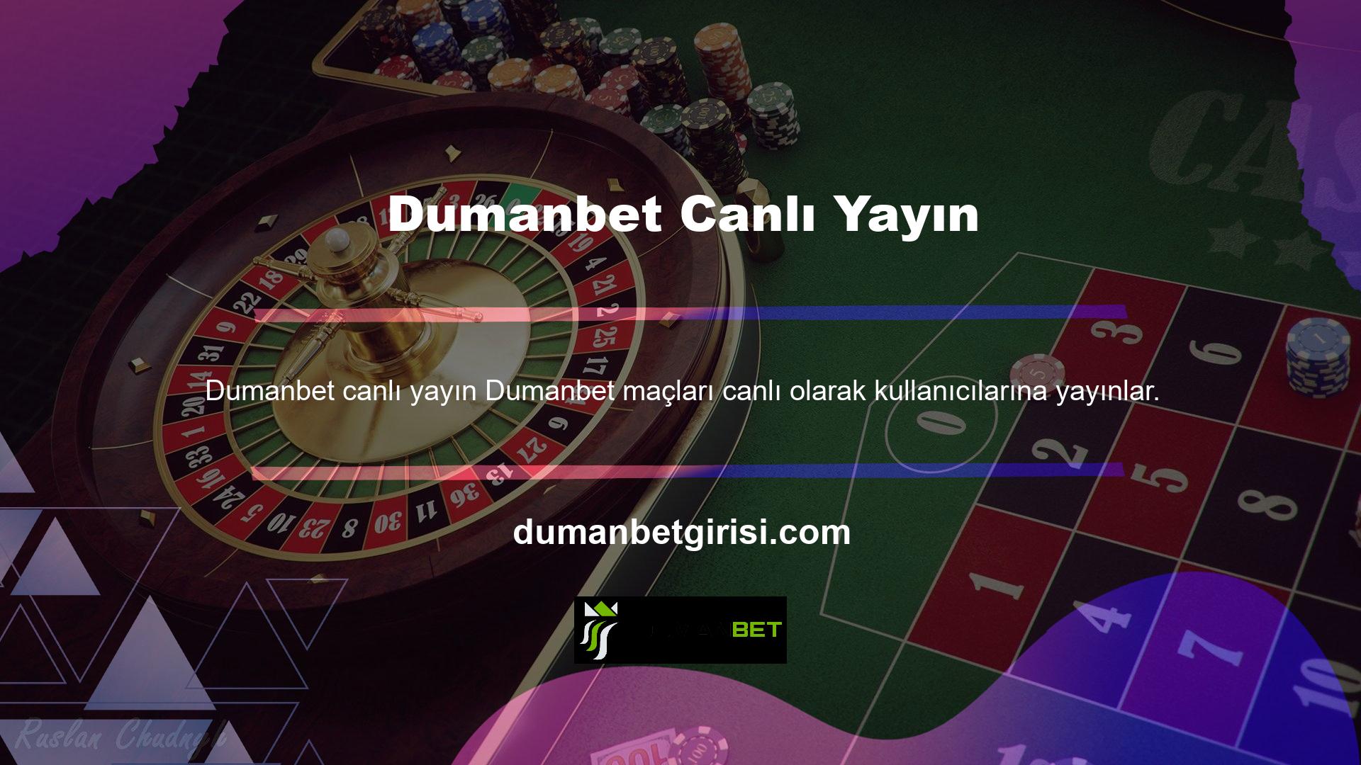 Günün karşılaşmasını Dumanbet TV'de canlı olarak izleyebilirsiniz