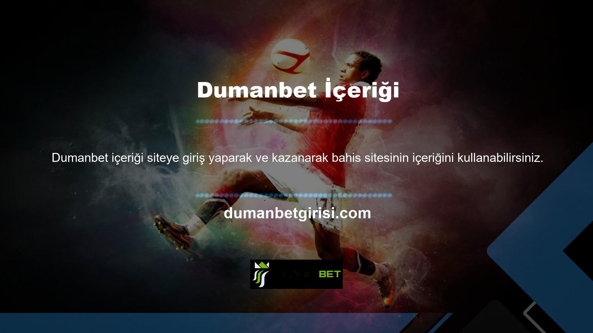 Bahislerin favorisi olan Dumanbet bahis sitesini kullanmak için önce sitede oturum açmanız gerekir